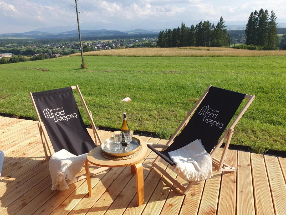 Przystan Nad Listepka Domek Nowoczesna Stodola Z Widokiem Na Tatry, Gorce I Pieniny Lopuszna Ngoại thất bức ảnh