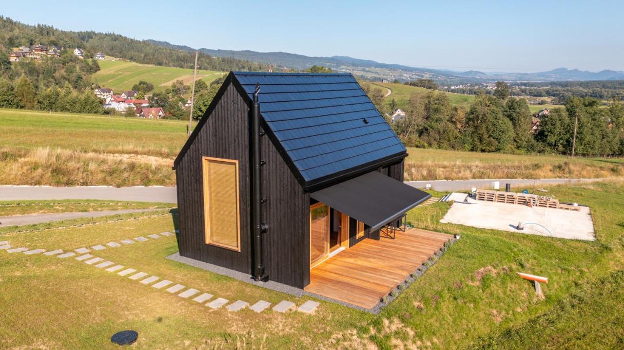 Przystan Nad Listepka Domek Nowoczesna Stodola Z Widokiem Na Tatry, Gorce I Pieniny Lopuszna Ngoại thất bức ảnh