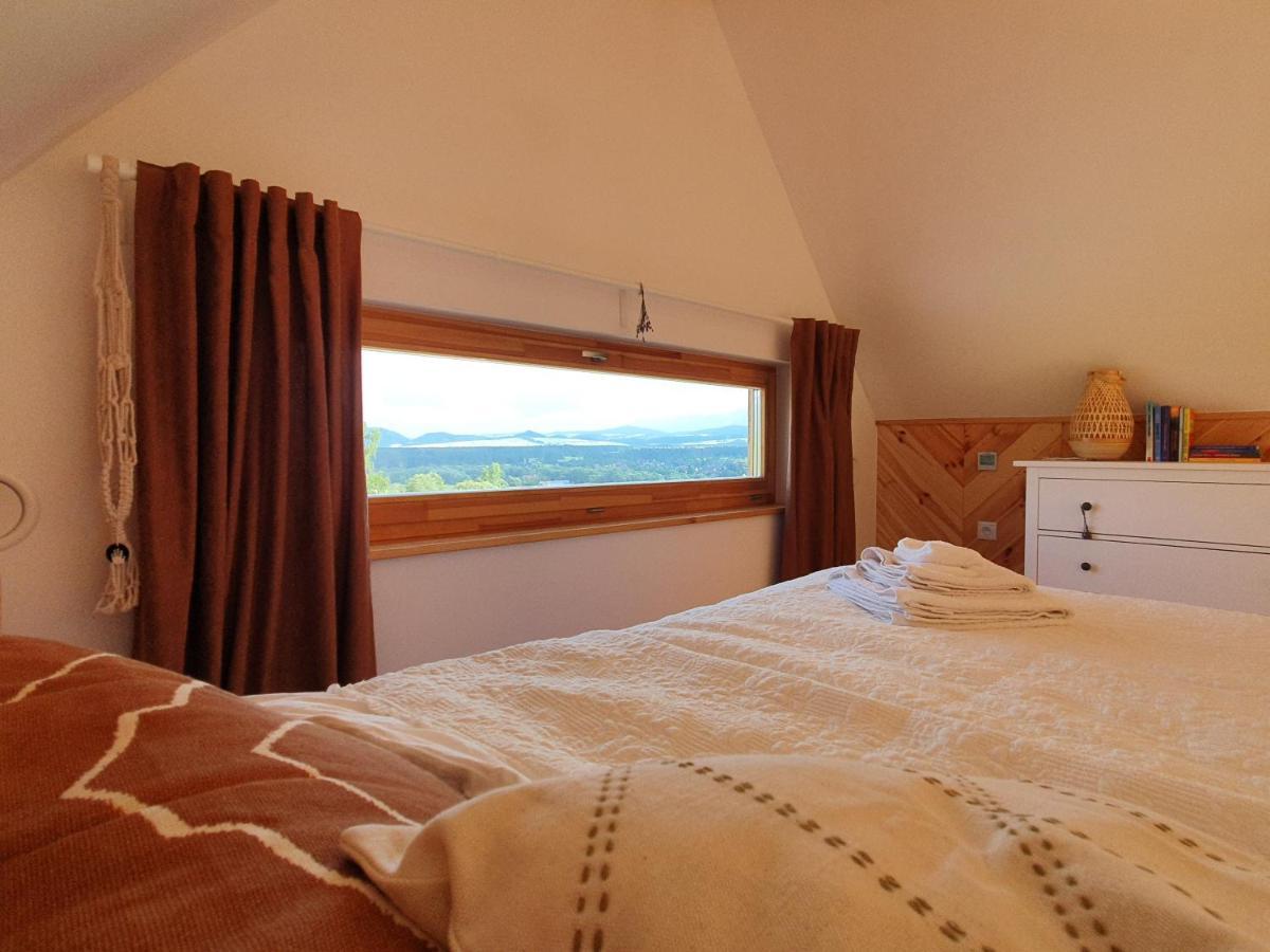 Przystan Nad Listepka Domek Nowoczesna Stodola Z Widokiem Na Tatry, Gorce I Pieniny Lopuszna Ngoại thất bức ảnh