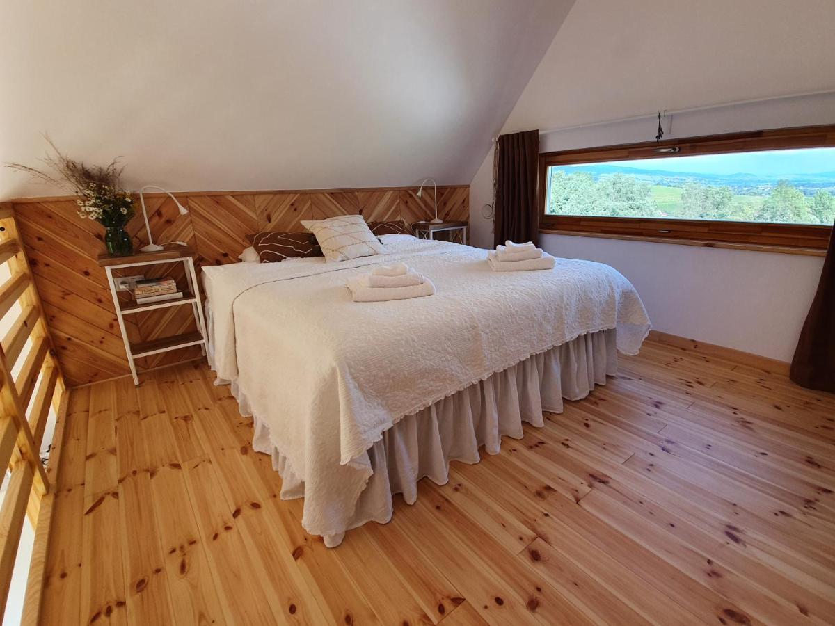 Przystan Nad Listepka Domek Nowoczesna Stodola Z Widokiem Na Tatry, Gorce I Pieniny Lopuszna Ngoại thất bức ảnh